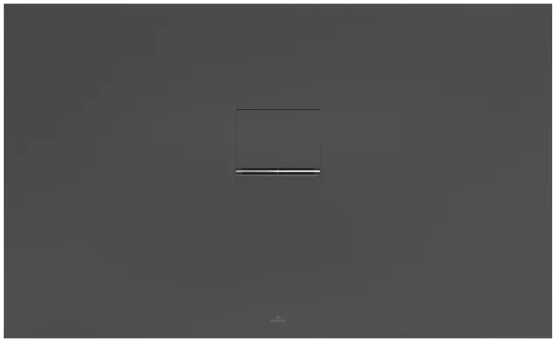 Bild von VILLEROY BOCH Squaro Infinity rechteckige Duschwanne, 1300 x 800 x 40 mm, Anthracite #UDQ1380SQI2IV-1S