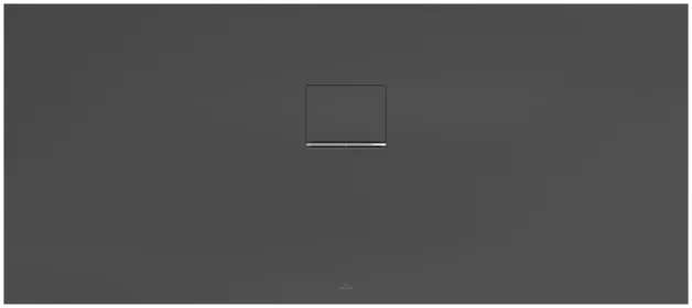 Bild von VILLEROY BOCH Squaro Infinity rechteckige Duschwanne, 1700 x 750 x 40 mm, Anthracite #UDQ1775SQI2IV-1S