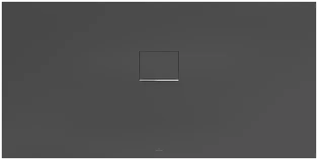 Bild von VILLEROY BOCH Squaro Infinity rechteckige Duschwanne, 1600 x 800 x 40 mm, Anthracite #UDQ1680SQI2V-1S
