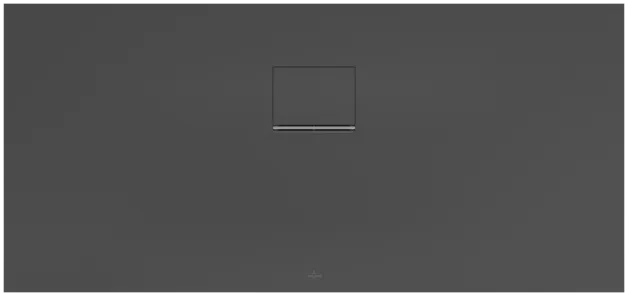 Bild von VILLEROY BOCH Squaro Infinity rechteckige Duschwanne, 1500 x 700 x 40 mm, Anthracite #UDQ1570SQI2IV-1S