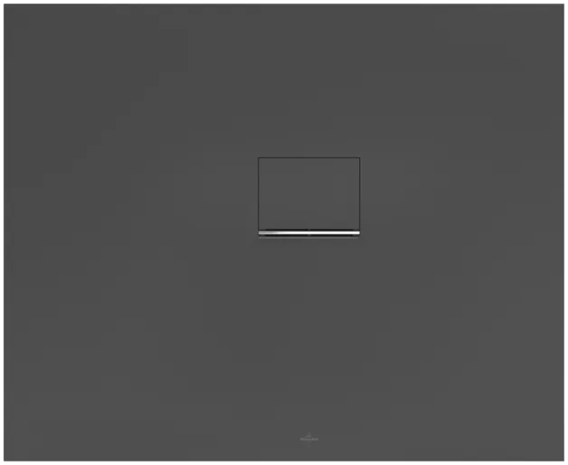 Bild von VILLEROY BOCH Squaro Infinity rechteckige Duschwanne, 1100 x 900 x 40 mm, Anthracite #UDQ1190SQI2RV-1S