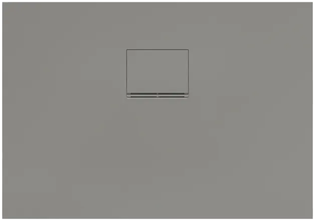 Bild von VILLEROY BOCH Squaro Infinity rechteckige Duschwanne, 1000 x 700 x 40 mm, Grey #UDQ1070SQI2IV-3S