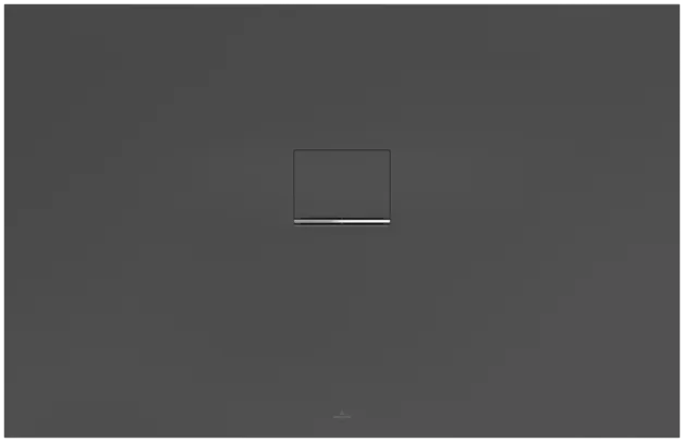 Bild von VILLEROY BOCH Squaro Infinity rechteckige Duschwanne, 1400 x 900 x 40 mm, Anthracite #UDQ1490SQI2MV-1S