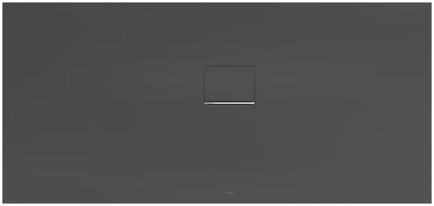 Bild von VILLEROY BOCH Squaro Infinity rechteckige Duschwanne, 1700 x 800 x 40 mm, Anthracite #UDQ1780SQI2RV-1S