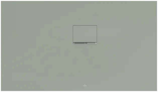 Bild von VILLEROY BOCH Squaro Infinity rechteckige Duschwanne, 1300 x 750 x 40 mm, Morning Green #UDQ1375SQI2RV-R8