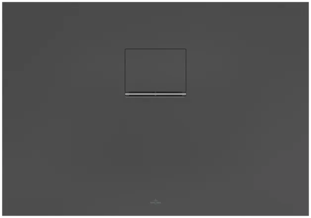 Bild von VILLEROY BOCH Squaro Infinity rechteckige Duschwanne, 1000 x 700 x 40 mm, Anthracite #UDQ1070SQI2IV-1S