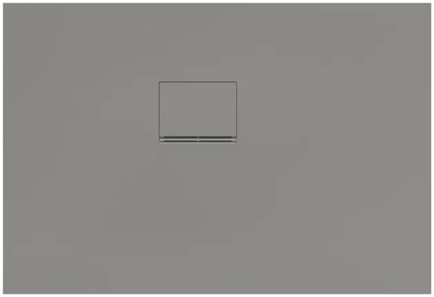 Bild von VILLEROY BOCH Squaro Infinity rechteckige Duschwanne, 1100 x 750 x 40 mm, Grey #UDQ1175SQI2LV-3S