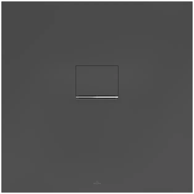 Bild von VILLEROY BOCH Squaro Infinity quadratische Duschwanne, 900 x 900 x 40 mm, Anthracite #UDQ9090SQI1V-1S