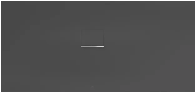 Bild von VILLEROY BOCH Squaro Infinity rechteckige Duschwanne, 1700 x 800 x 40 mm, Anthracite #UDQ1780SQI2LV-1S
