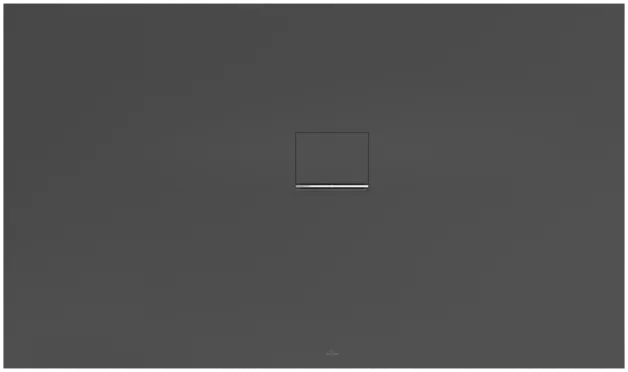 Bild von VILLEROY BOCH Squaro Infinity rechteckige Duschwanne, 1700 x 1000 x 40 mm, Anthracite #UDQ1710SQI2RV-1S
