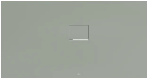 Bild von VILLEROY BOCH Squaro Infinity rechteckige Duschwanne, 1500 x 800 x 40 mm, Morning Green #UDQ1580SQI2RV-R8