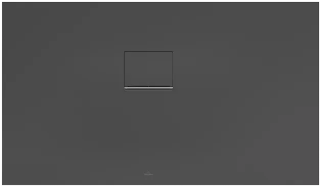 Bild von VILLEROY BOCH Squaro Infinity rechteckige Duschwanne, 1300 x 750 x 40 mm, Anthracite #UDQ1375SQI2LV-1S