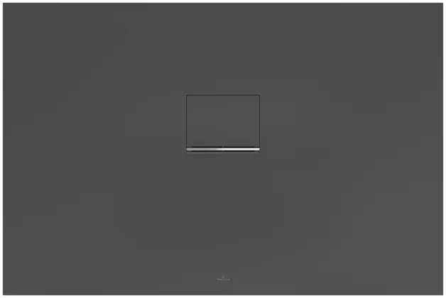Bild von VILLEROY BOCH Squaro Infinity rechteckige Duschwanne, 1200 x 800 x 40 mm, Anthracite #UDQ1280SQI2V-1S
