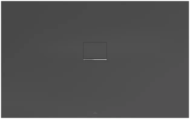 Bild von VILLEROY BOCH Squaro Infinity rechteckige Duschwanne, 1600 x 1000 x 40 mm, Anthracite #UDQ1610SQI2IV-1S