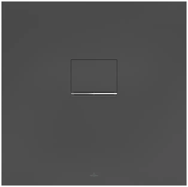 Bild von VILLEROY BOCH Squaro Infinity quadratische Duschwanne, 800 x 800 x 40 mm, Anthracite #UDQ8080SQI1IV-1S