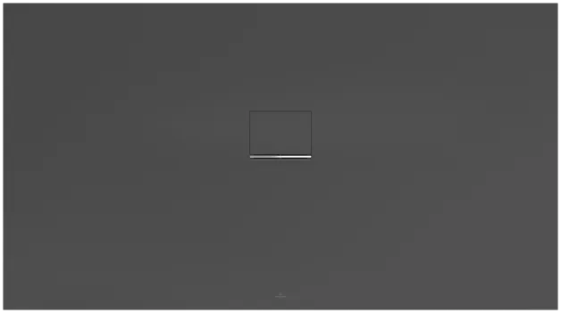 Bild von VILLEROY BOCH Squaro Infinity rechteckige Duschwanne, 1800 x 1000 x 40 mm, Anthracite #UDQ1810SQI2MV-1S