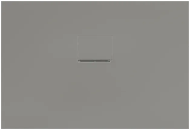Bild von VILLEROY BOCH Squaro Infinity rechteckige Duschwanne, 1100 x 750 x 40 mm, Grey #UDQ1175SQI2IV-3S