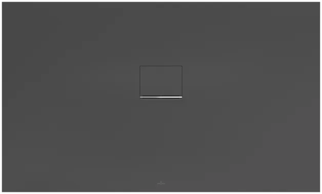 Bild von VILLEROY BOCH Squaro Infinity rechteckige Duschwanne, 1500 x 900 x 40 mm, Anthracite #UDQ1590SQI2IV-1S