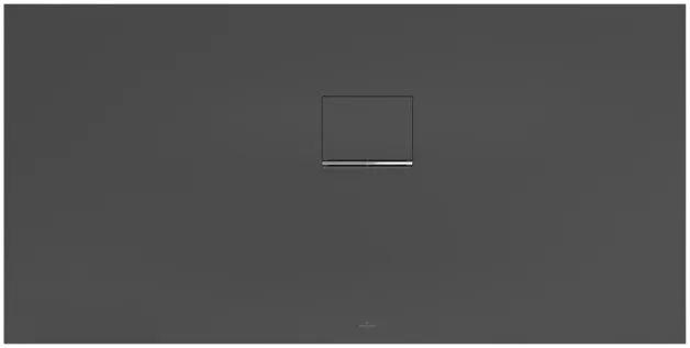 Bild von VILLEROY BOCH Squaro Infinity rechteckige Duschwanne, 1500 x 750 x 40 mm, Anthracite #UDQ1575SQI2RV-1S