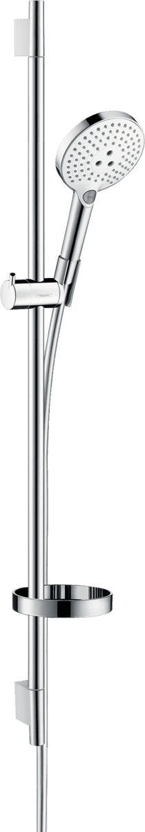 Bild von HANSGROHE Raindance Select S Brauseset 120 3jet mit Brausestange 90 cm und Seifenschale #26631400 - Weiß/Chrom