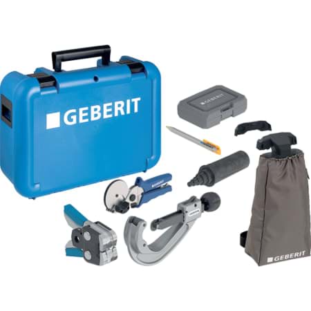 Picture of GEBERIT FlowFit case, equipped with tools [1] #655.078.00.1