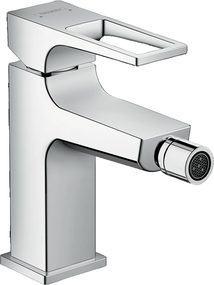Picture of HANSGROHE Metropol Single lever bidet mixer with loop handle and push-open waste set #74520000 - Chrome