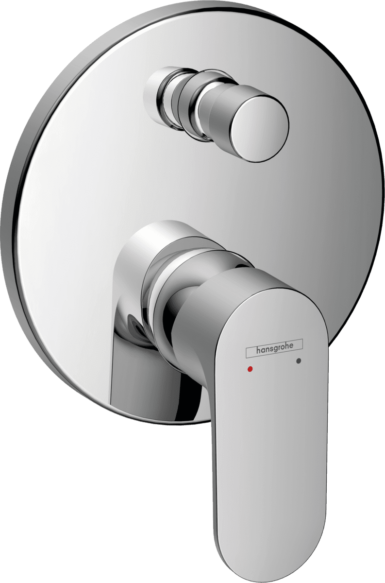 Зображення з  HANSGROHE Rebris S Single lever bath mixer for concealed installation with integrated security combination according to EN1717 for iBox universal #72467000 - Chrome