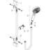 Bild von HANSGROHE Pulsify Select S Shower set 105 3jet Relaxation with shower bar 90 cm Chrome 24170000