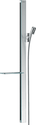 Bild von HANSGROHE Unica Brausestange E 90 cm mit Isiflex Brauseschlauch 160 cm #27640000 - Chrom