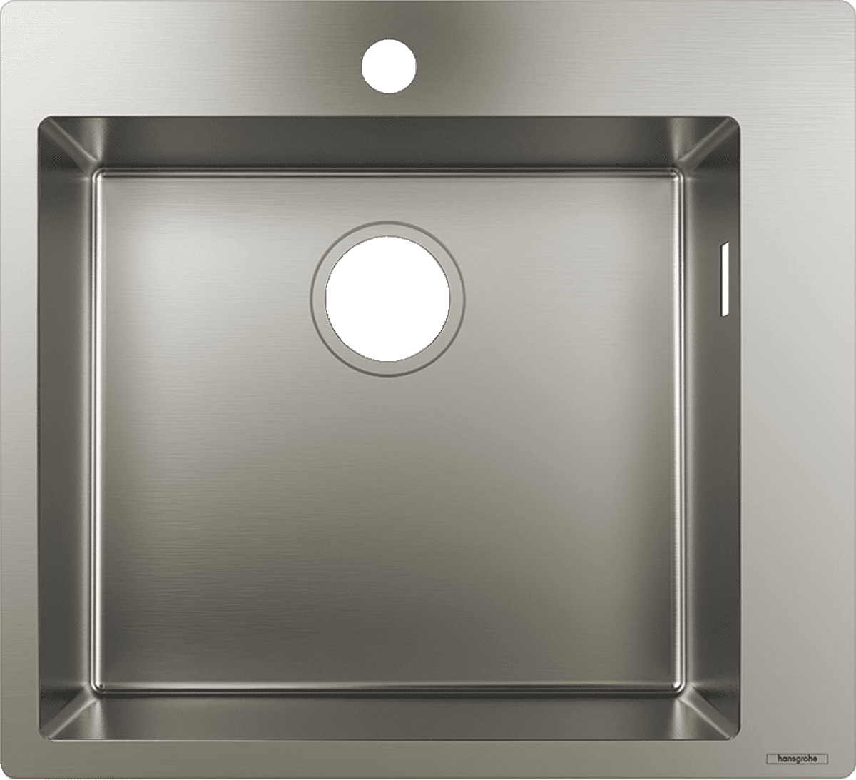 HANSGROHE S71 S711-F450 Einbauspüle 450 #43301800 - Edelstahl