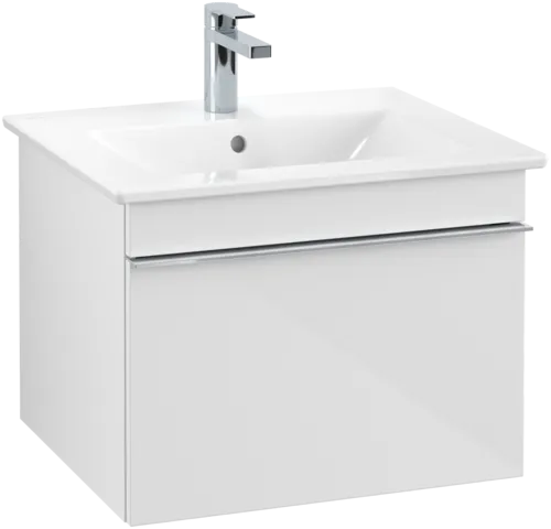 Bild von VILLEROY BOCH Venticello Waschbeckenunterschrank, 1 Auszug, 553 x 420 x 502 mm, Glossy White / Glossy White #A93201DH