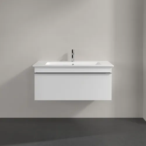 Picture of VILLEROY BOCH Venticello Vanity unit, 1 pull-out compartment, 953 x 420 x 502 mm, Glossy White / Glossy White #A93501DH