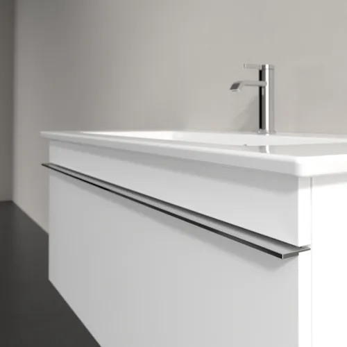 Picture of VILLEROY BOCH Venticello Vanity unit, 1 pull-out compartment, 953 x 420 x 502 mm, Glossy White / Glossy White #A93501DH