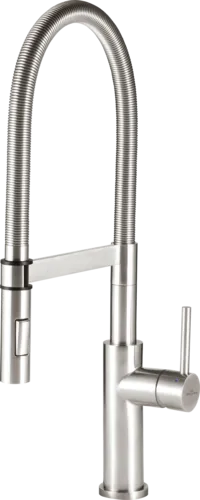 Picture of VILLEROY BOCH Steel Expert Kitchen tap, of Stainless steel, Solid stainless steel #926500LC