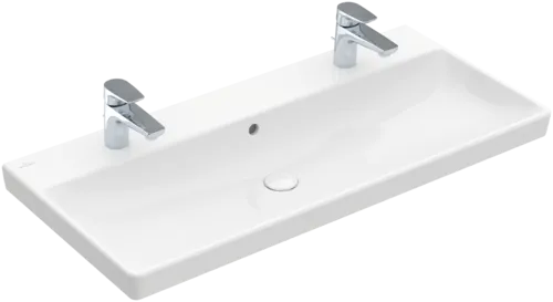 Picture of VILLEROY BOCH Avento Vanity washbasin, 1000 x 470 x 165 mm, White Alpin, with overflow #4156A401