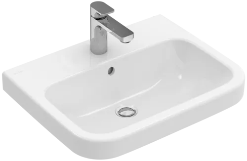 Picture of VILLEROY BOCH Architectura Washbasin, 600 x 470 x 180 mm, White Alpin, with overflow, ground #41886G01