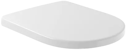 Picture of VILLEROY BOCH Vivia Toilet seat and cover Comfort, with automatic lowering mechanism (SoftClosing), with removable seat (QuickRelease), White Alpin #9M82S101