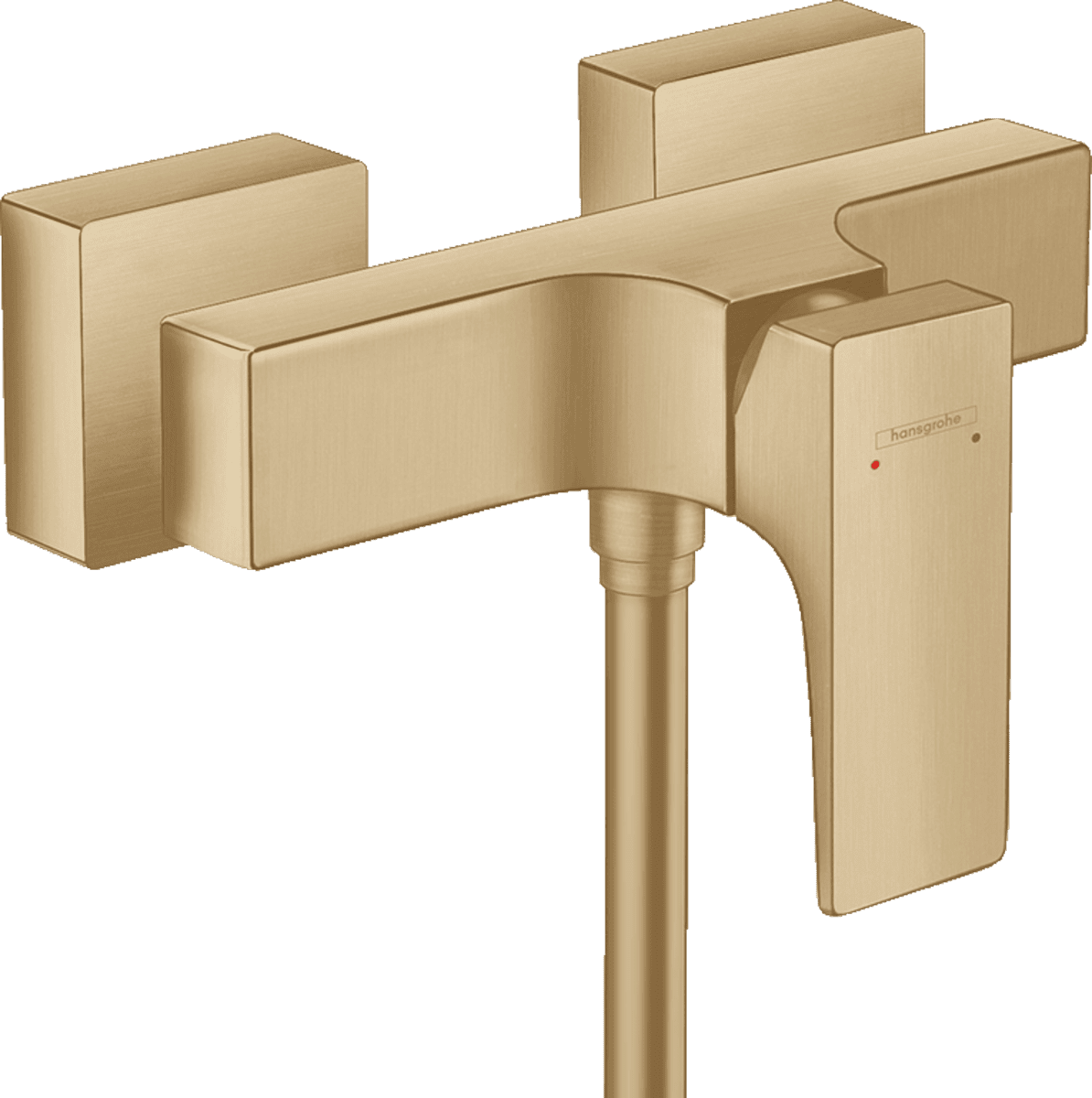 HANSGROHE Metropol Einhebel-Brausemischer Aufputz mit Hebelgriff #32560140 - Brushed Bronze