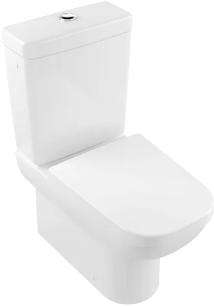 Picture of VILLEROY BOCH Joyce Washdown toilet for close-coupled WC-suite, White Alpin #56121001