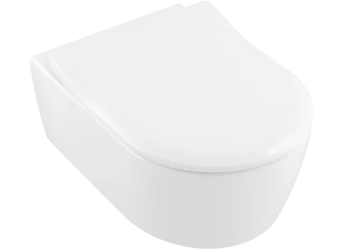 Picture of VILLEROY BOCH Avento Combi-Pack, wall-mounted, White Alpin #5656RS01