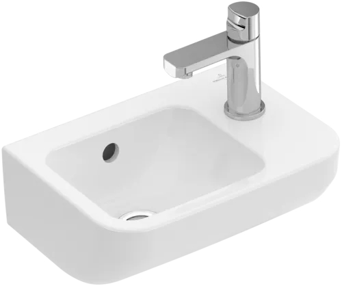 VILLEROY BOCH Architectura Handwashbasin, 360 x 260 x 140 mm, White Alpin, without overflow #43733701 resmi