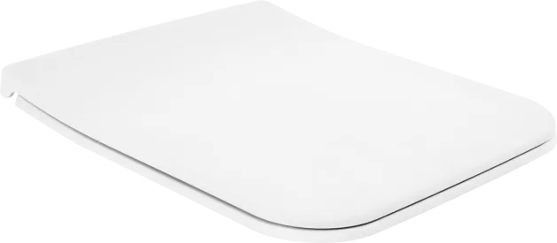εικόνα του VILLEROY BOCH Legato Toilet seat and cover SlimSeat LINE, with automatic lowering mechanism (SoftClosing), with removable seat (QuickRelease), White Alpin #9M96S101