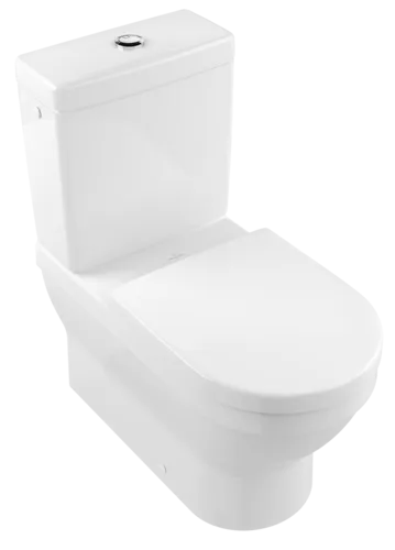 VILLEROY BOCH Architectura Washdown toilet for close-coupled WC-suite, floor-standing, White Alpin #56861001 resmi