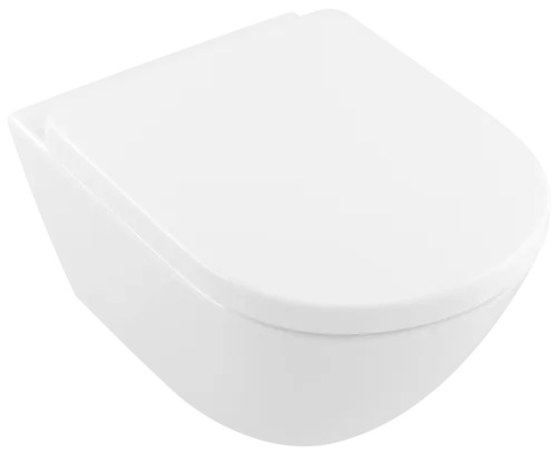 Зображення з  VILLEROY BOCH Subway 2.0 Washdown toilet Comfort, rimless, wall-mounted, White Alpin CeramicPlus #4609R0R1