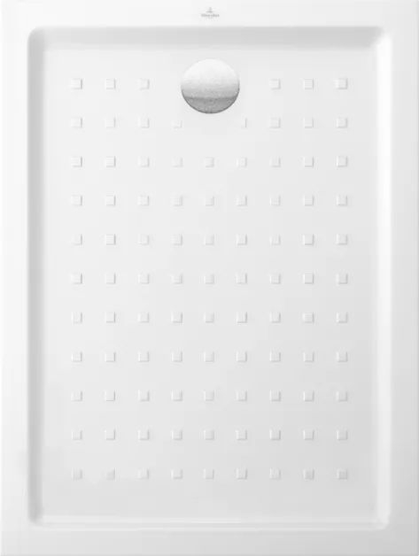 Picture of VILLEROY BOCH O.novo rectangular shower tray, 1200 x 900 x 60 mm, white Alpine #60629001