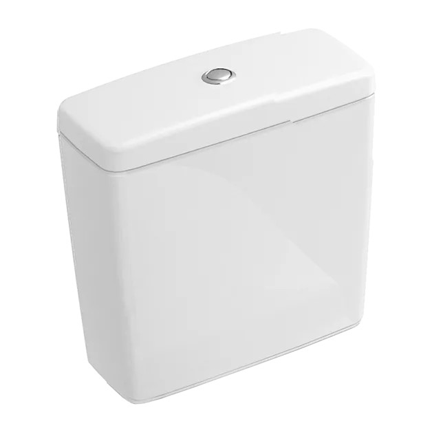 εικόνα του VILLEROY BOCH O.novo cistern, lateral inlet, reversible, white Alpin CeramicPlus #5760S1R1