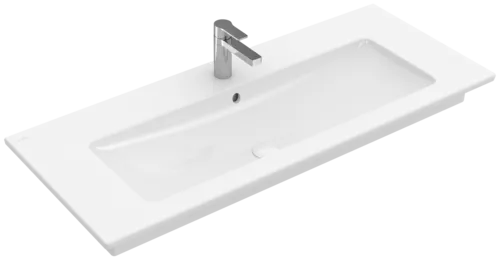 VILLEROY BOCH Venticello Vanity washbasin, 1200 x 500 x 175 mm, White Alpin, with overflow #4104CL01 resmi