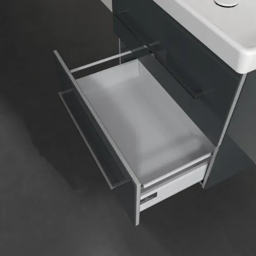 Bild von VILLEROY BOCH Avento Waschbeckenunterschrank, 2 Auszüge, 630 x 514 x 484 mm, Crystal Grey #A89000B1