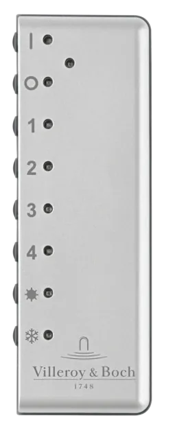Obrázek VILLEROY BOCH Dálkové ovládání Finion včetně držáku, 102,5 x 130 x 19 mm #G9990200