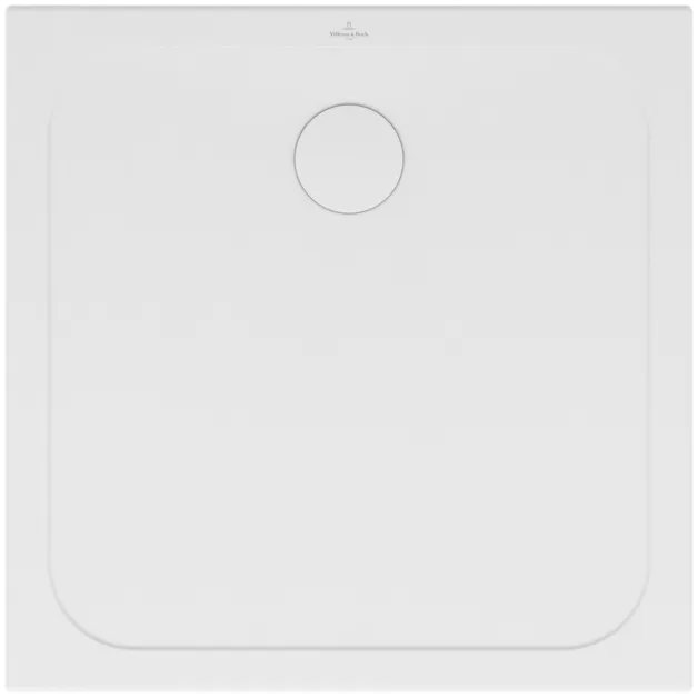 Picture of VILLEROY BOCH Lifetime Plus square shower tray, 1000 x 1000 x 35 mm, white Alpine #6223J501